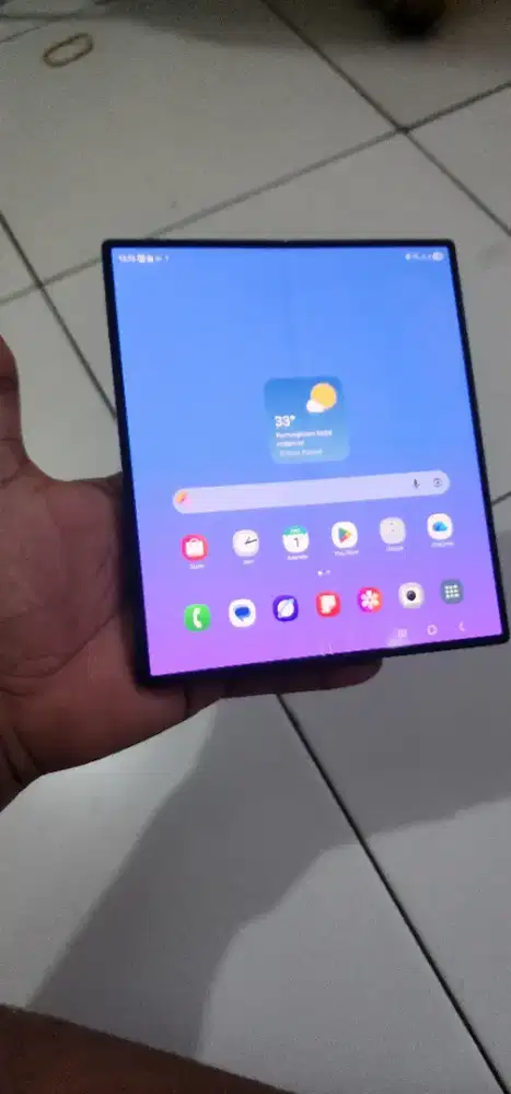 Samsung fold6 resmi blue 256GB