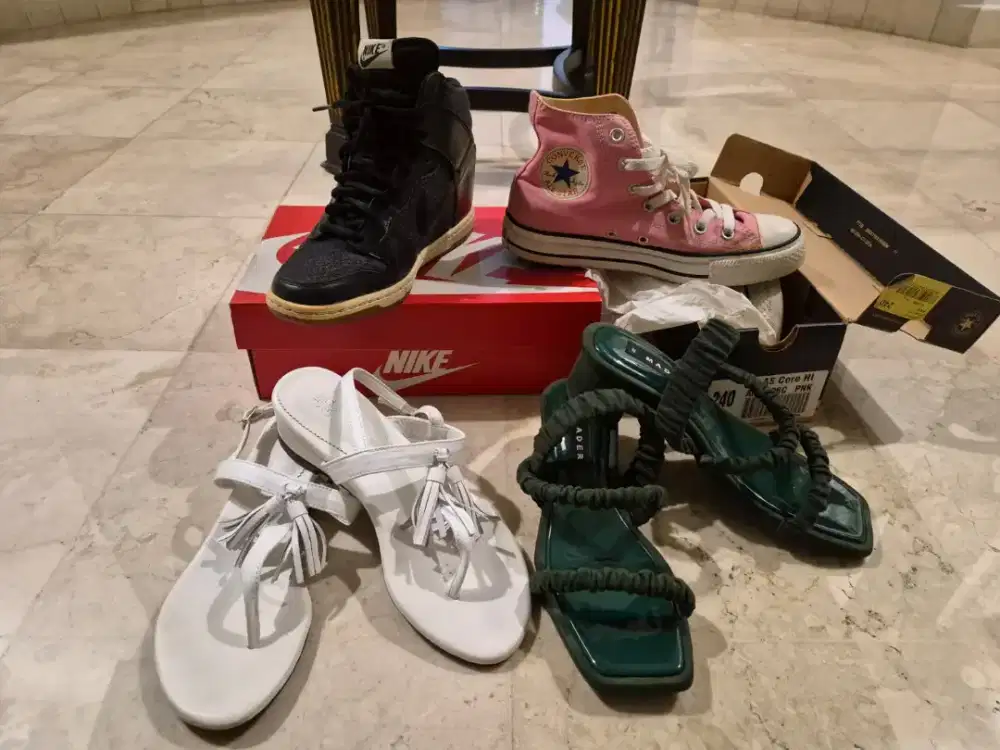 Jual cepat dan murah sepatu borongan, size 38.original merek