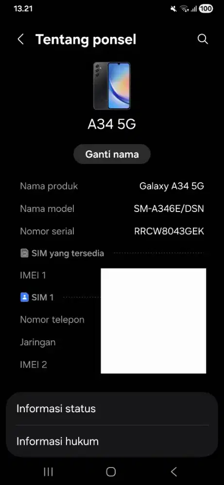 Samsung A 34 5G