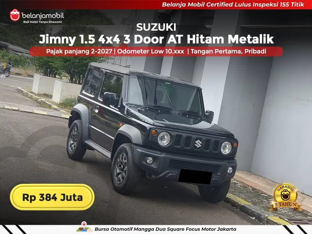 [ LOW KM 10RB ] Suzuki Jimny 1.5 4x4 3 Door AT 2022 2023