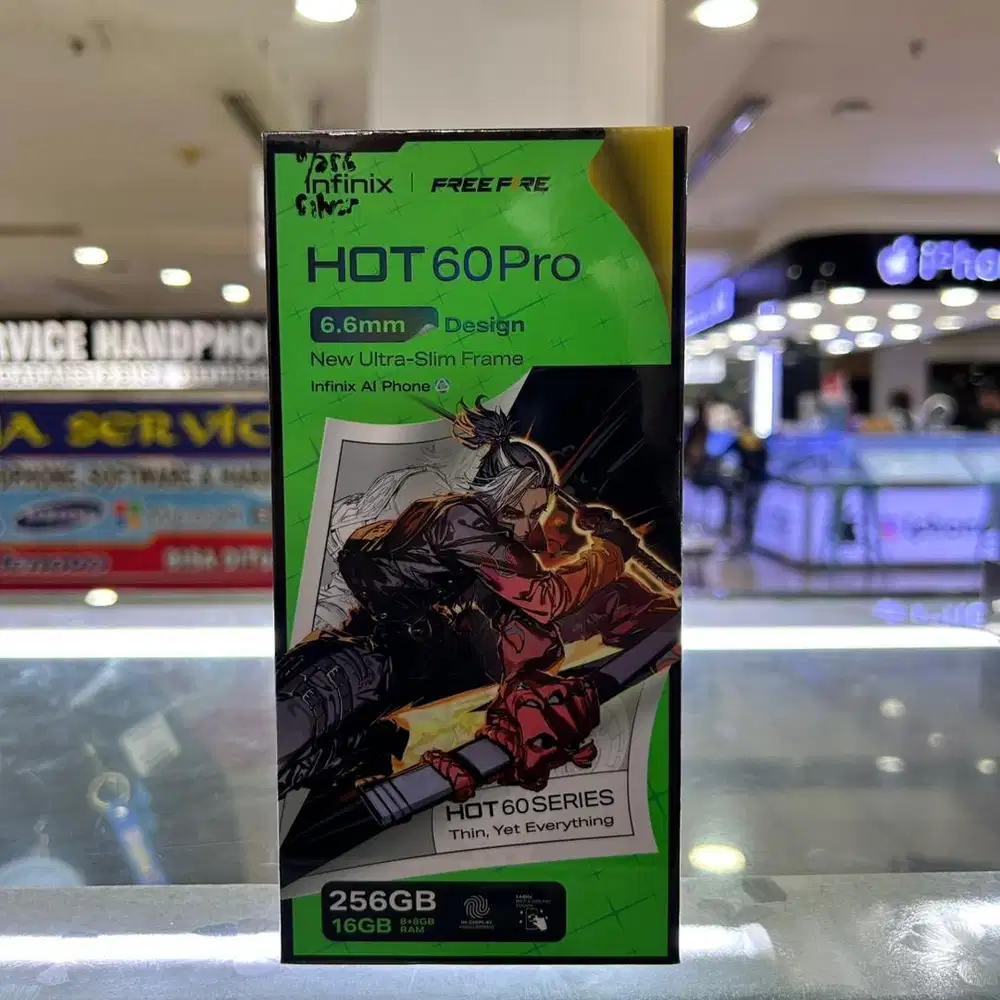 INFINIX HOT 60 PRO 8/256GB GARANSI RESMI NEW (SEGEL ORI)