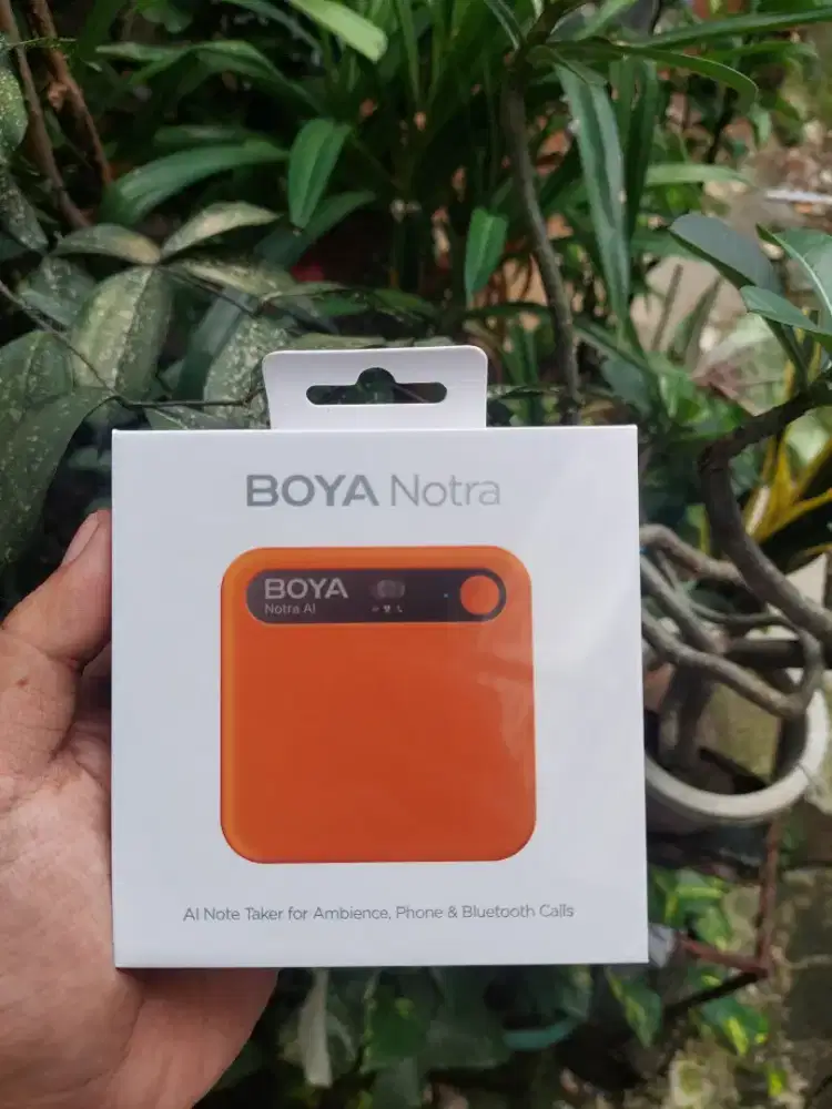 BOYA Notra AI Voice Recorder Cosmic Orange
