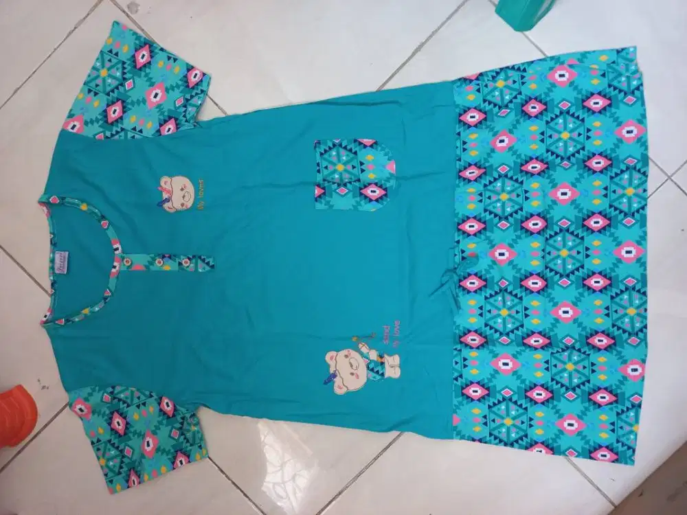 Dress Wanita Remaja Dewasa Bahan Katun Nyaman