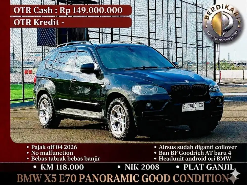 BMW X5 E70 panoramic 2008 full upgrade
