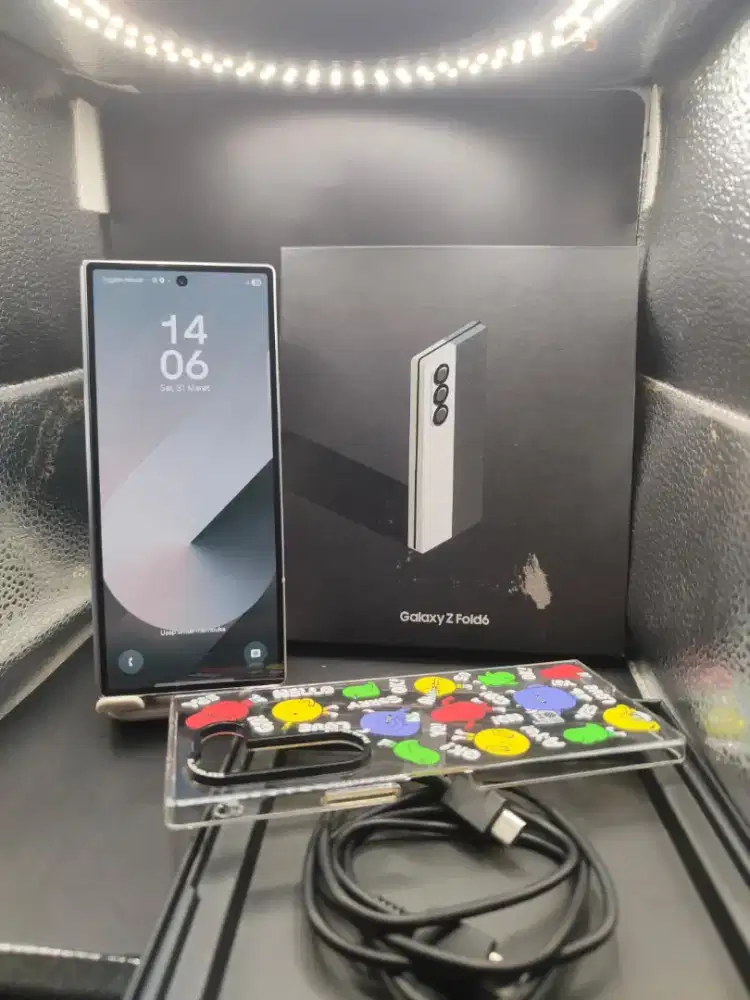 SAMSUNG Z FOLD 6 5G RAM 12/256GB ORIGINAL SEIN MULUS FULLSHET