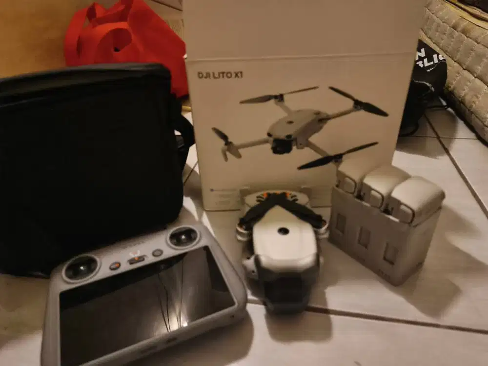 DJI NEO LITO X1 AND RC 2 KONDISI SEMUA BEST PEMAKAIAN BARU 2 KALI  ada
