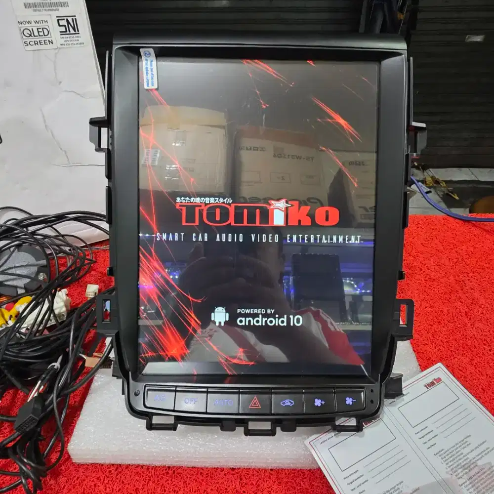 Head Unit Android TOMIKO TESLA ALPHARD 2009-2014 RAM 6GB+128GB 12 in