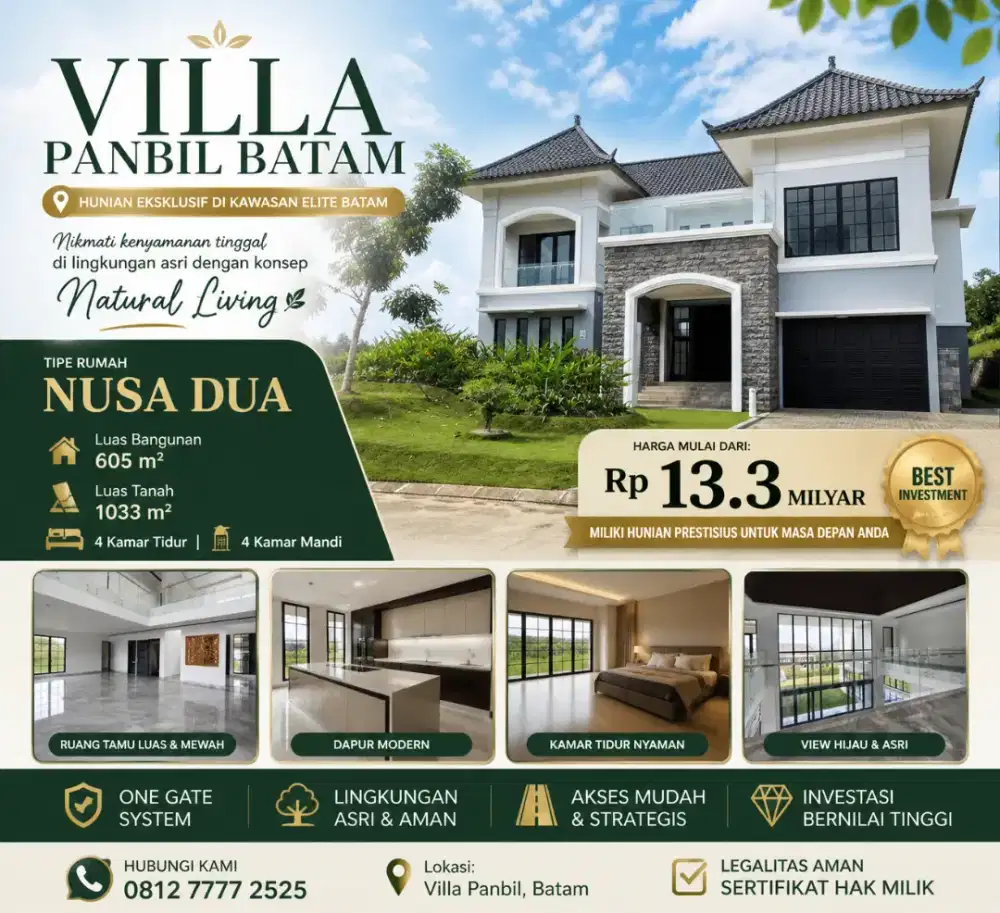 Villa panbil type nusa dua