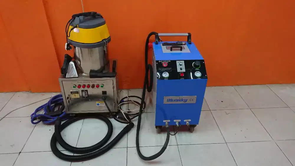 Mesin Ice Blasting dan Alat Steam Uap