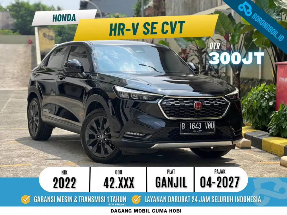 Honda HRV 1.5 SE CVT 2022 TERMURAH