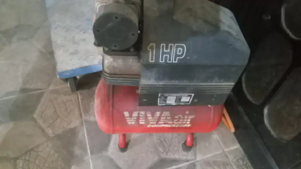 Compresor vivaair 1hp 90% mulus dan normal siap pakai