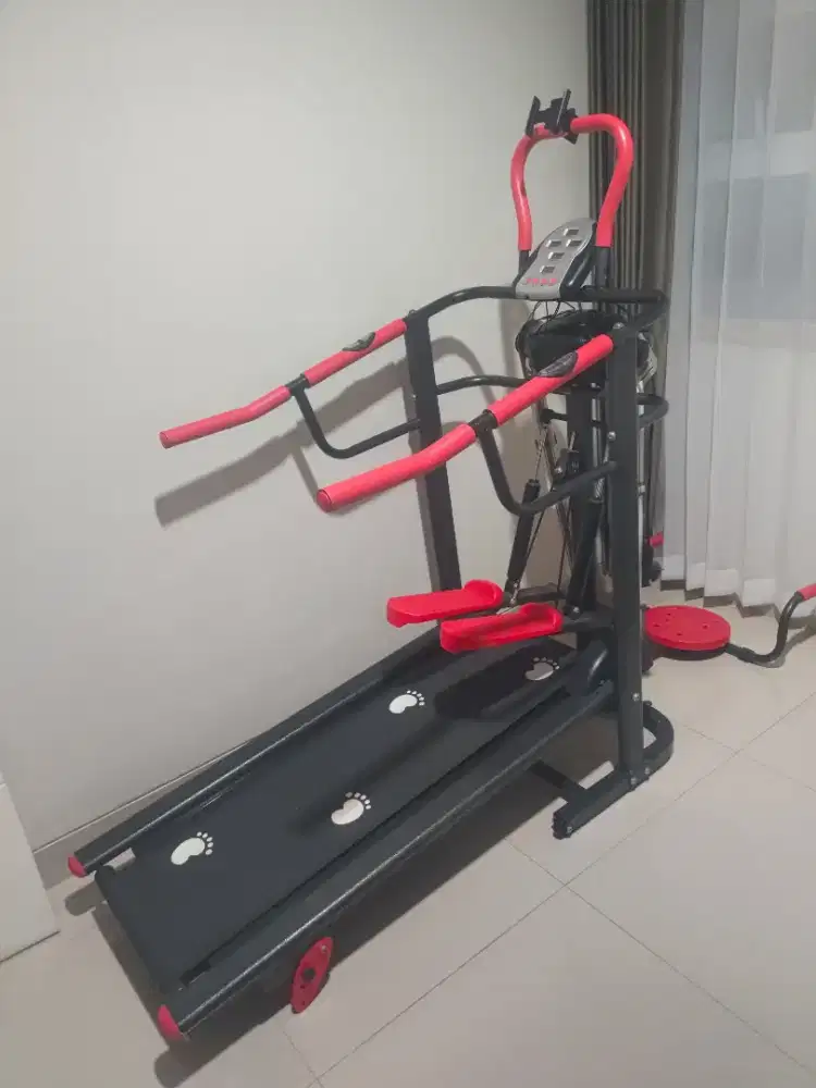 Treadmill Manual 6 in 1 Banyak Fungsi