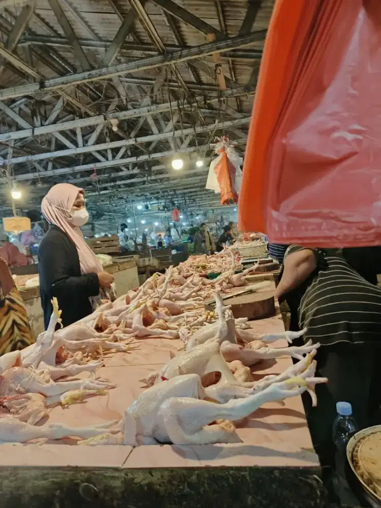 Jual ayam potong & filet dipasar kutabumi kab Tangerang