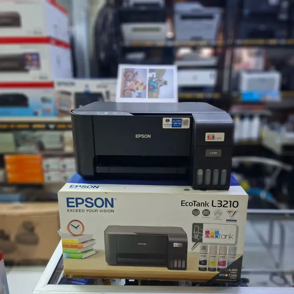 Printer epson L3210 print scan copy fullset