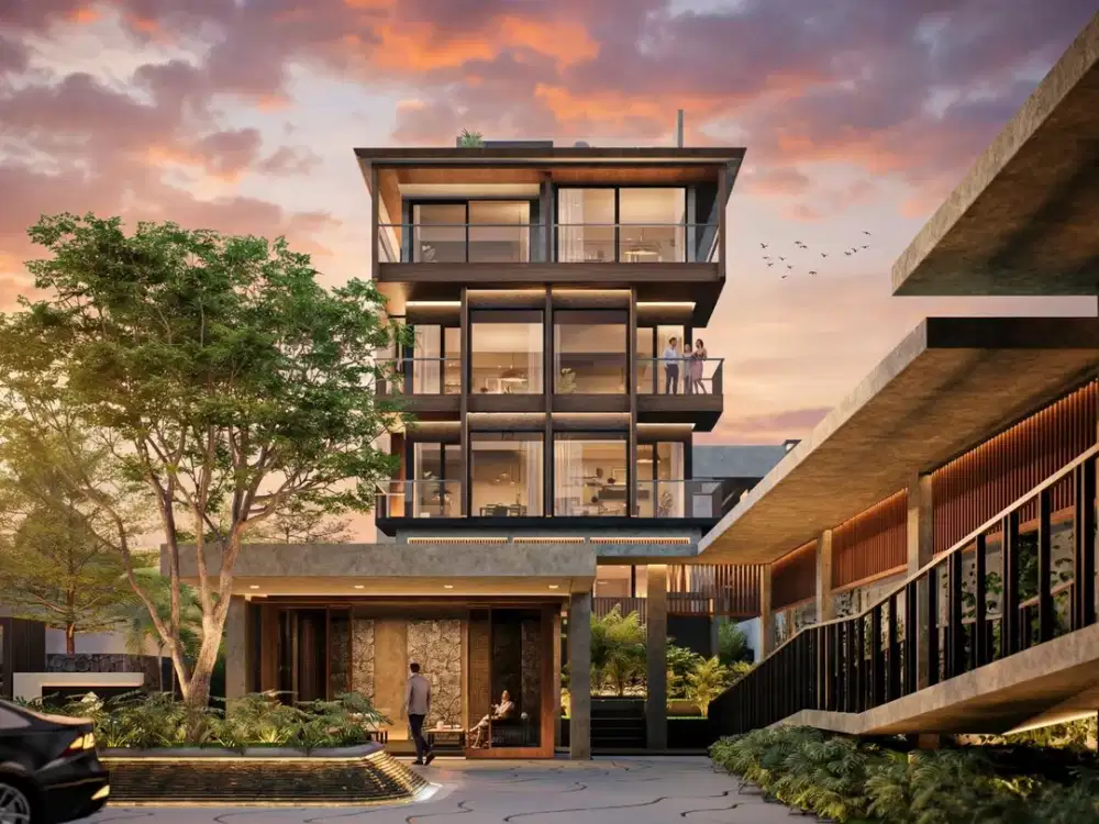 Studio Mewah dengan Potensi Investasi Tinggi di Canggu Lantai 2 Element Residenc