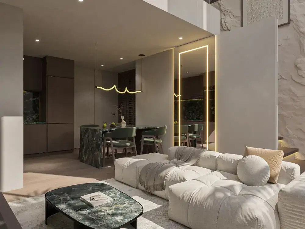 Tinggal & Berinvestasi di Canggu – Loft Tropis Eksklusif 2 Kamar dengan Kolam Pribadi