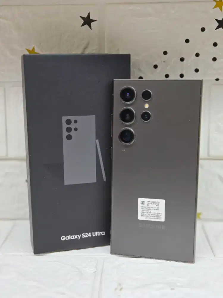 Samsung S24 ultra 12/512 second resmi