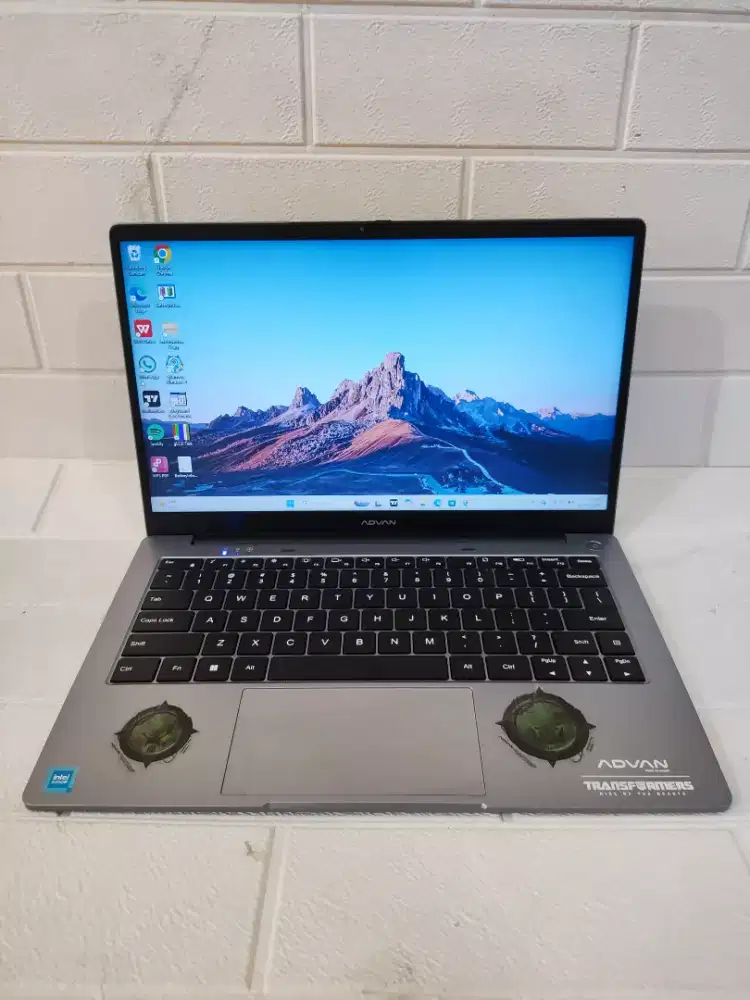 Laptop Murah Advan 1405 Transformers Celeron Ram 4/128gb
