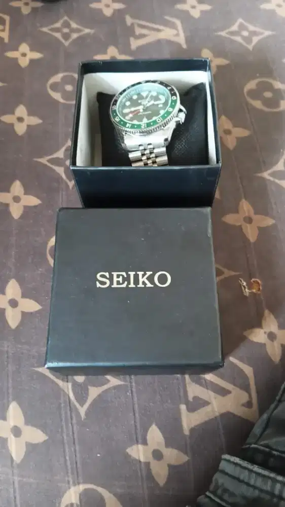 Jam tangan Seiko matic mulus masih gress