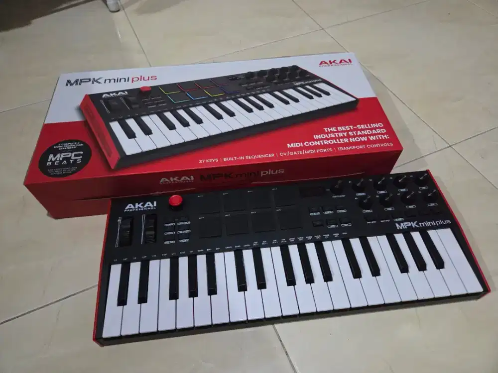 Akai MPK Mini Plus - Kontroler MIDI Controller 37 Keys