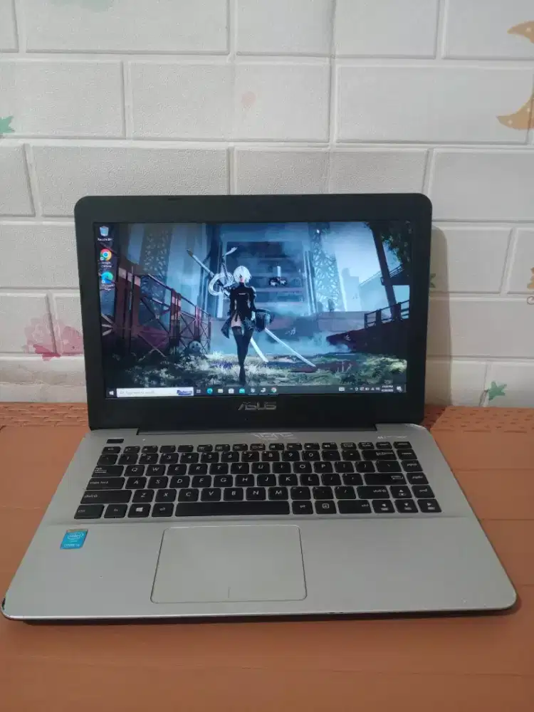 Laptop Murah Asus X455lf core i5 gen5 ram 8/256gb dobel VGA 2gb