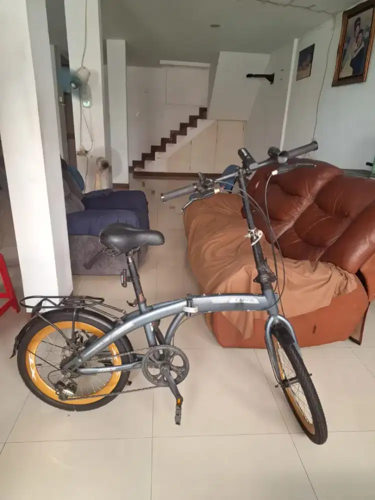 Sepeda lipat super murah Exotic dan Exotic Full assesoris