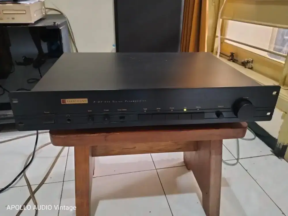 Preamp Parasound Hca 850 Original