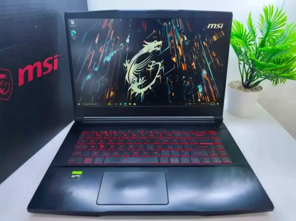 MSI GF63 Thin
Core i5-9300H
Ram 8GB
SSD 512GB GTX 1650 Max-Q 4GB