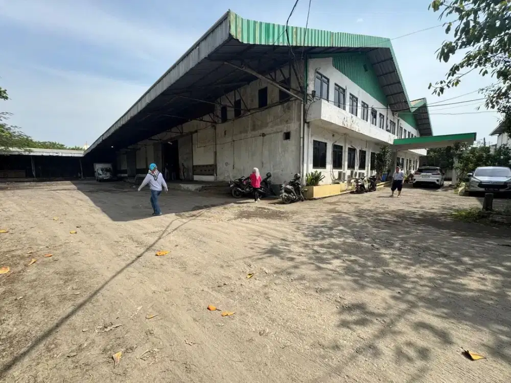 Murah !! DIJUAL TANAH SUDAH ADA BANGUNAN GUDANG DI TUGU SEMPER