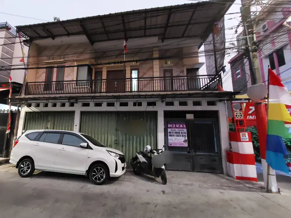 Dijual Rumah 3 Lantai di Warakas Tanjung Priok Jakarta Utara