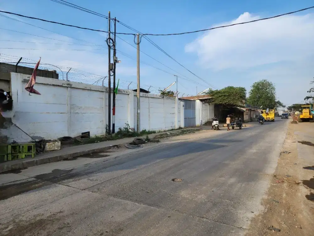 Dijual Gudang Siap Pakai di Jalan Raya Perancis Dadap Tangerang