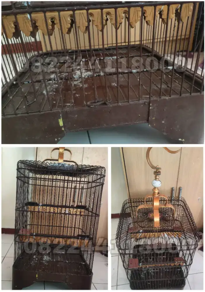 Kandang / Kurungan Burung Full Alumunium