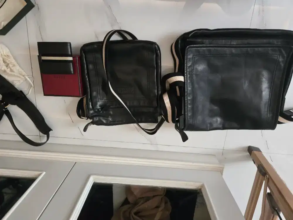 Jual tas bally set dengan dompet