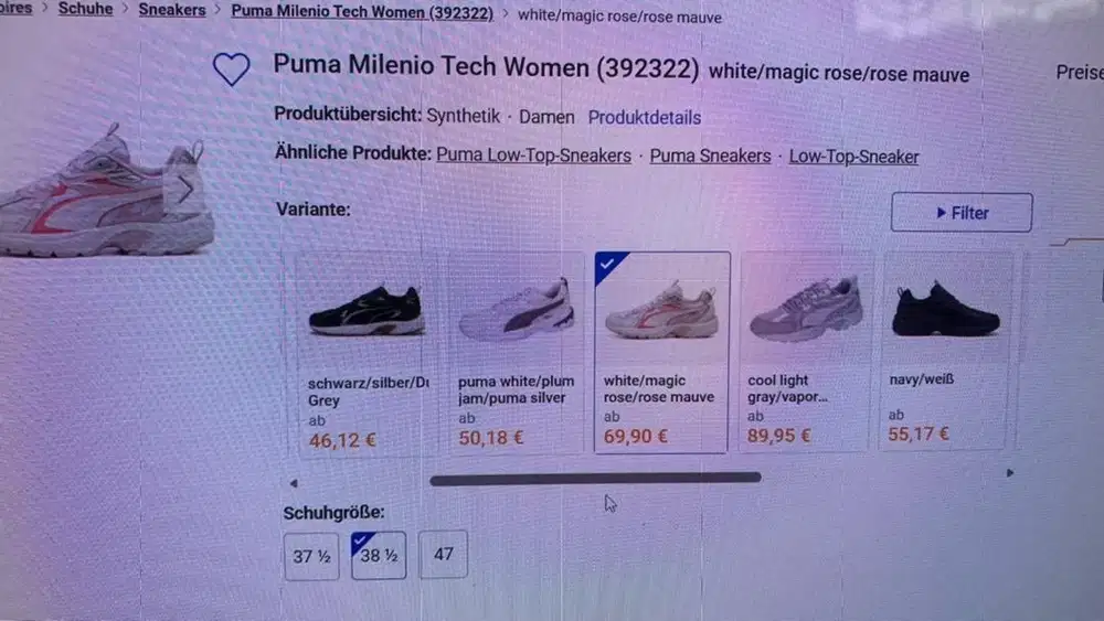 sepatu second masih mulus like new