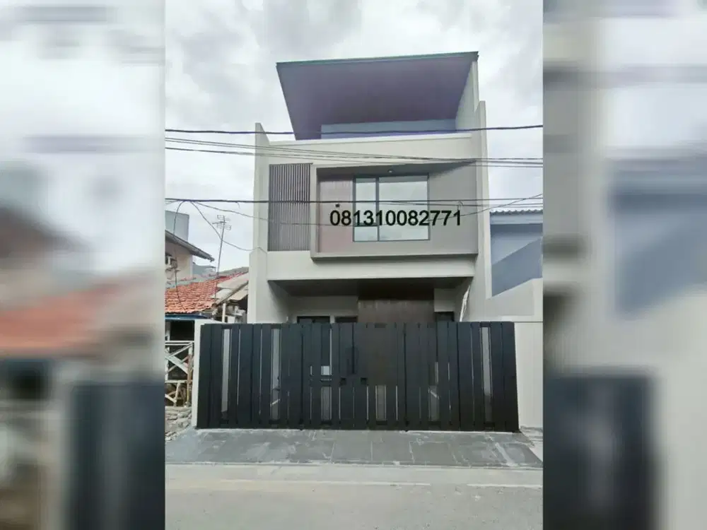 Rumah Baru Design Modern Siap Huni Di Rawamangun Jakarta Timur