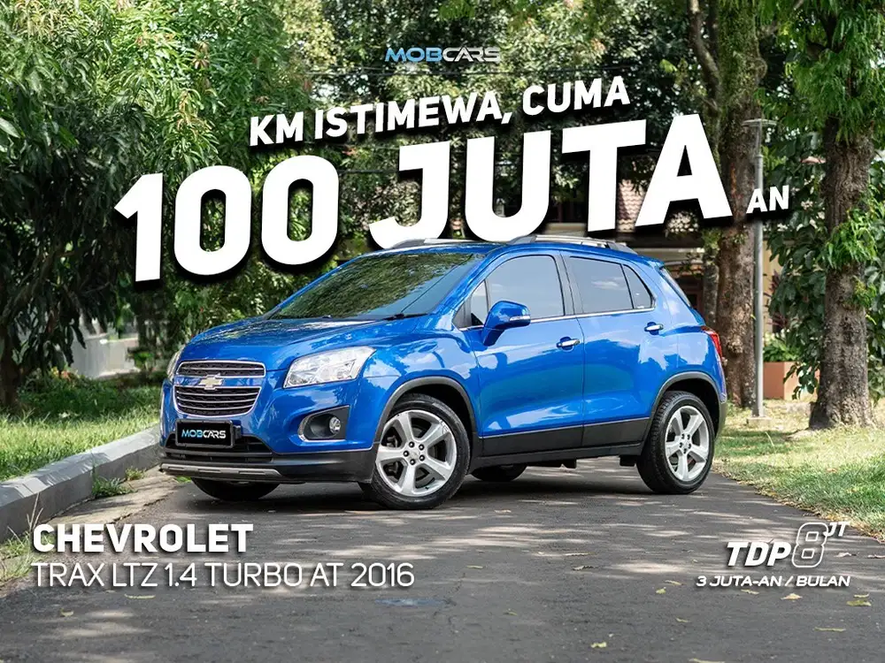 TRAX TURBO LTZ 1.4 AT 2016 - DP 8jt / Cash 119jt (Nego)