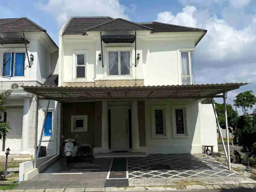 Dijual BU Rumah Luas 159 M2 Posisi Hoek Rapi Siap Huni di Cluster Alden Banjar Wijaya