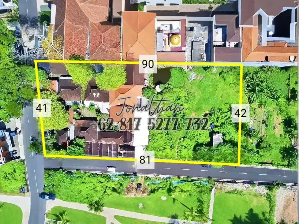 Dijual Tanah Premium Zona Campuran di Jl Merdeka Kuta Bali - LSZK