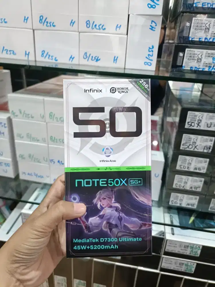 Infinix note 50x 5G 8/256 garansi resmi no repack