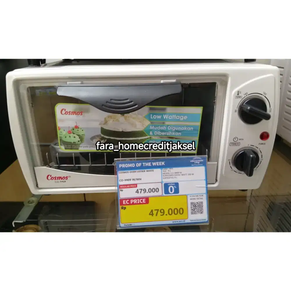 Cosmos Oven Listrik White