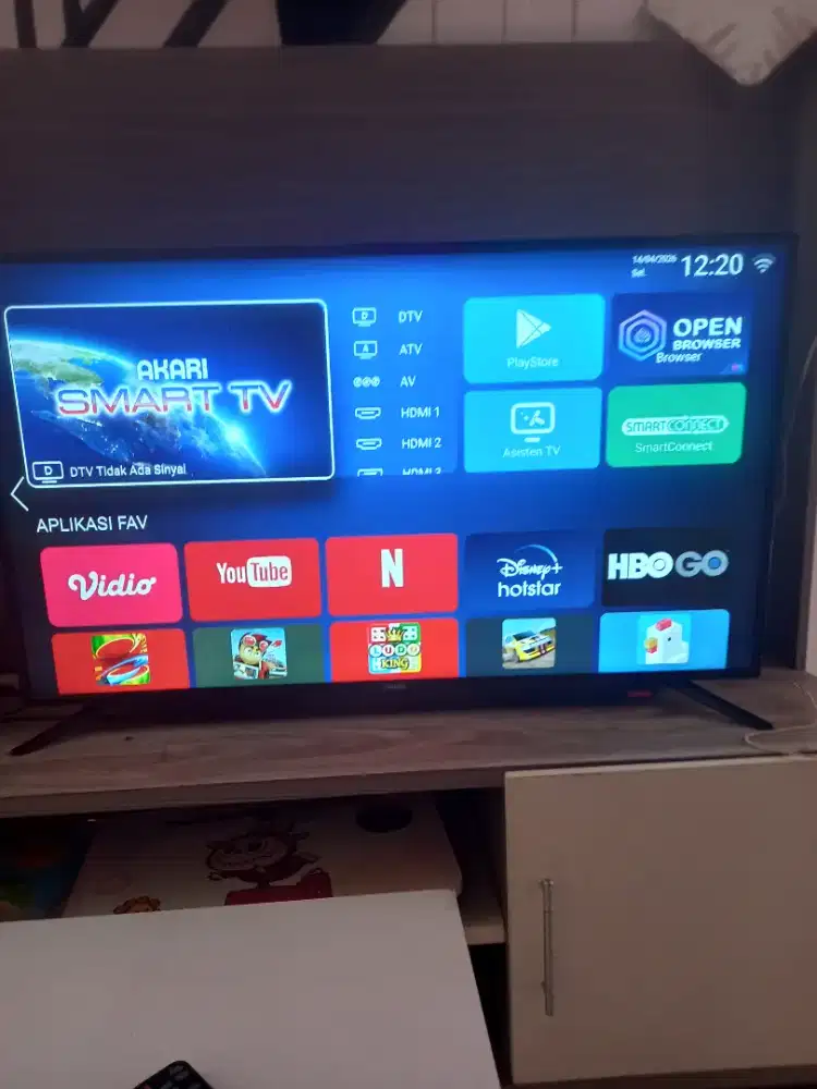 Di JUAL CEPAT TV 43 INCH LED SMART TV MERK AKARI