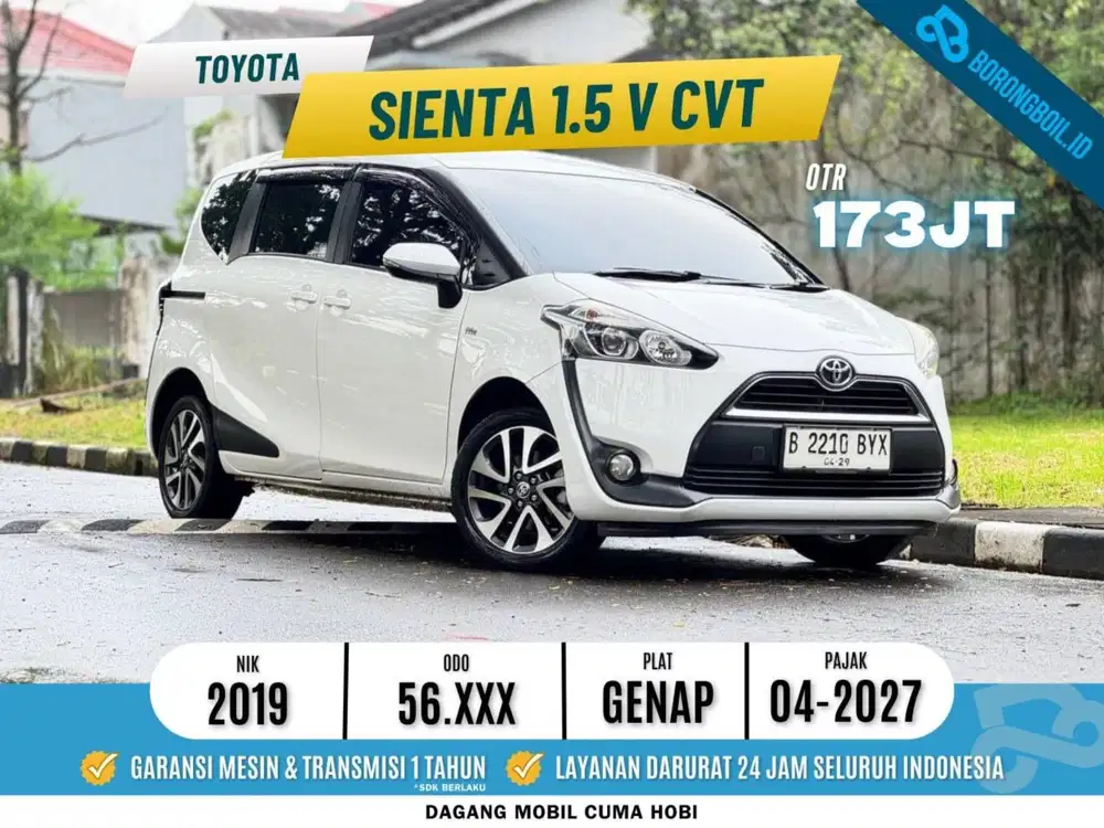 Toyota Sienta 1.5 AT 2019 TERMURAH