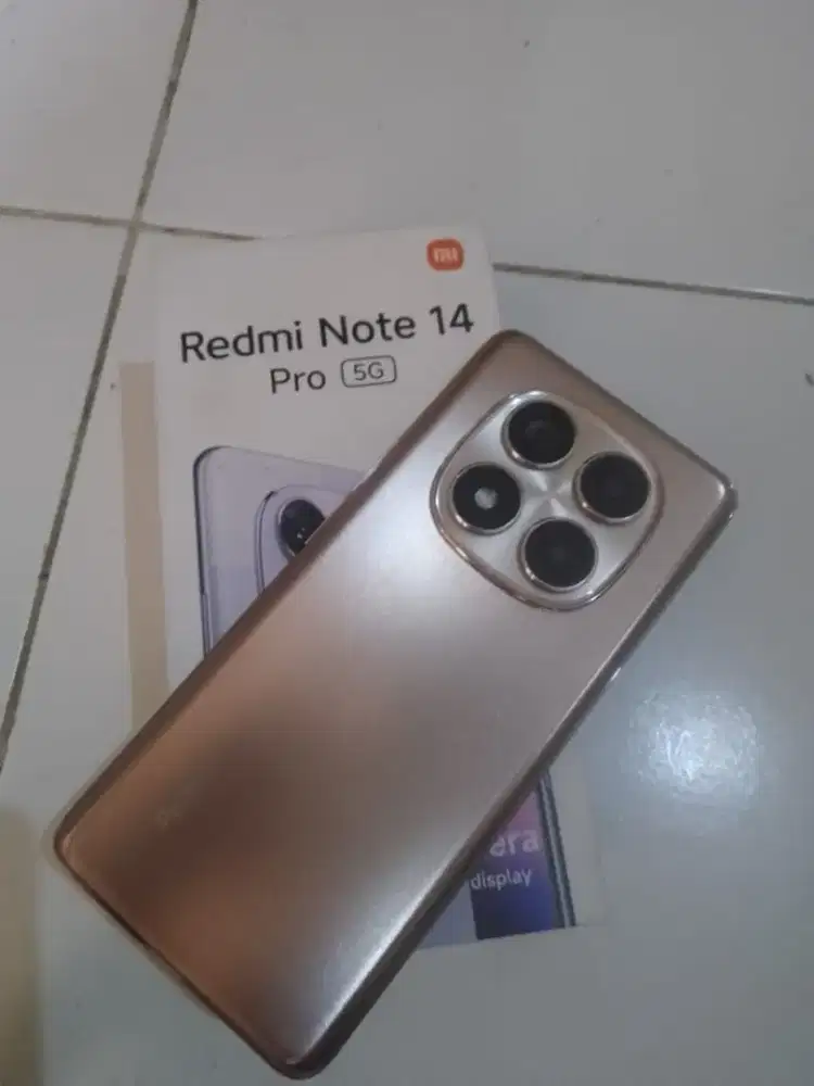 Di jual hp xiaomi note 14 pro 5G ram 12/512