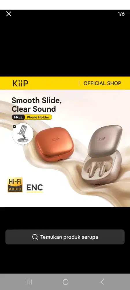 TWS KIIP DTS12 headset bluetooth