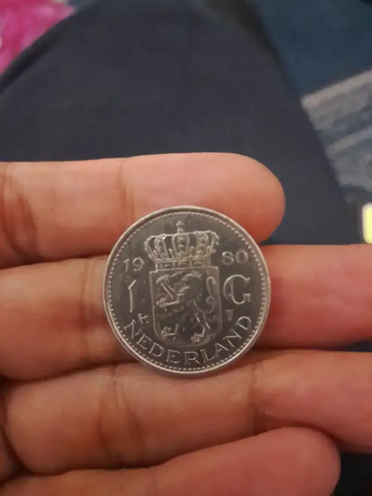 Jual cepat KOIN 1 GULDEN ada 2 pcs murah cepat dapat aja