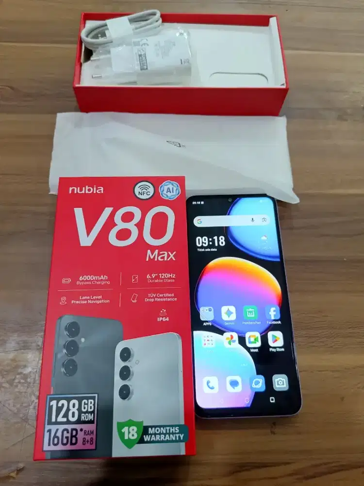NUBIA V80 MAX 8/128 SECOND