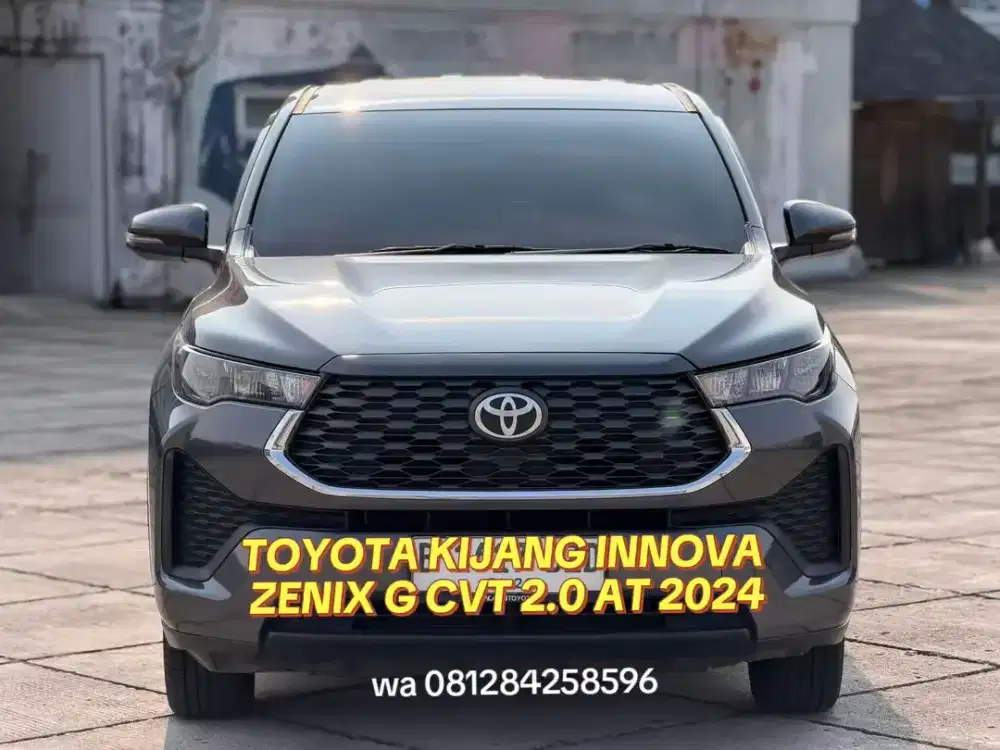 (KM15RB) TOYOTA KIJANG INNOVA ZENIX G 2.0 CVT AT 2024//PJK 6-2026