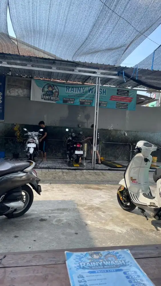DICARI KASIR UNTUK STEAM CUCI MOTOR