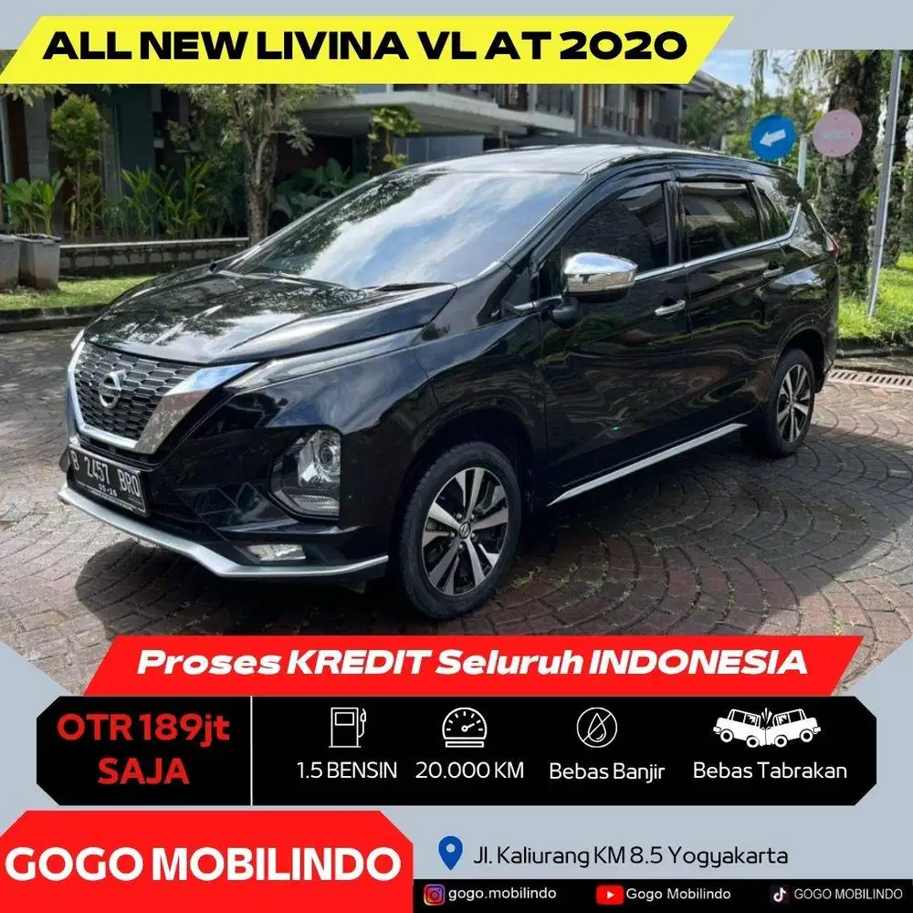 Nissan All New Livina VL Matic 2020 ANTIK ISTIMEWA DP Minim Xpander