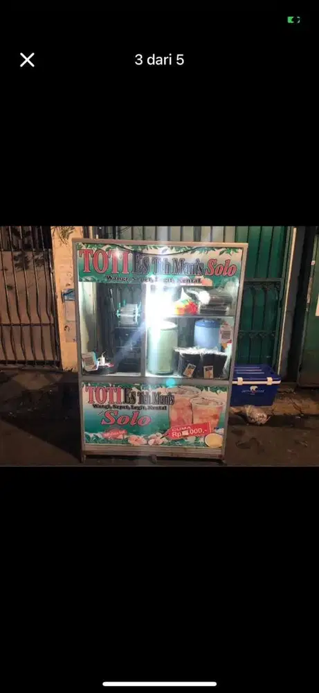 Usaha perlengkapan es teh solo murah lengkap